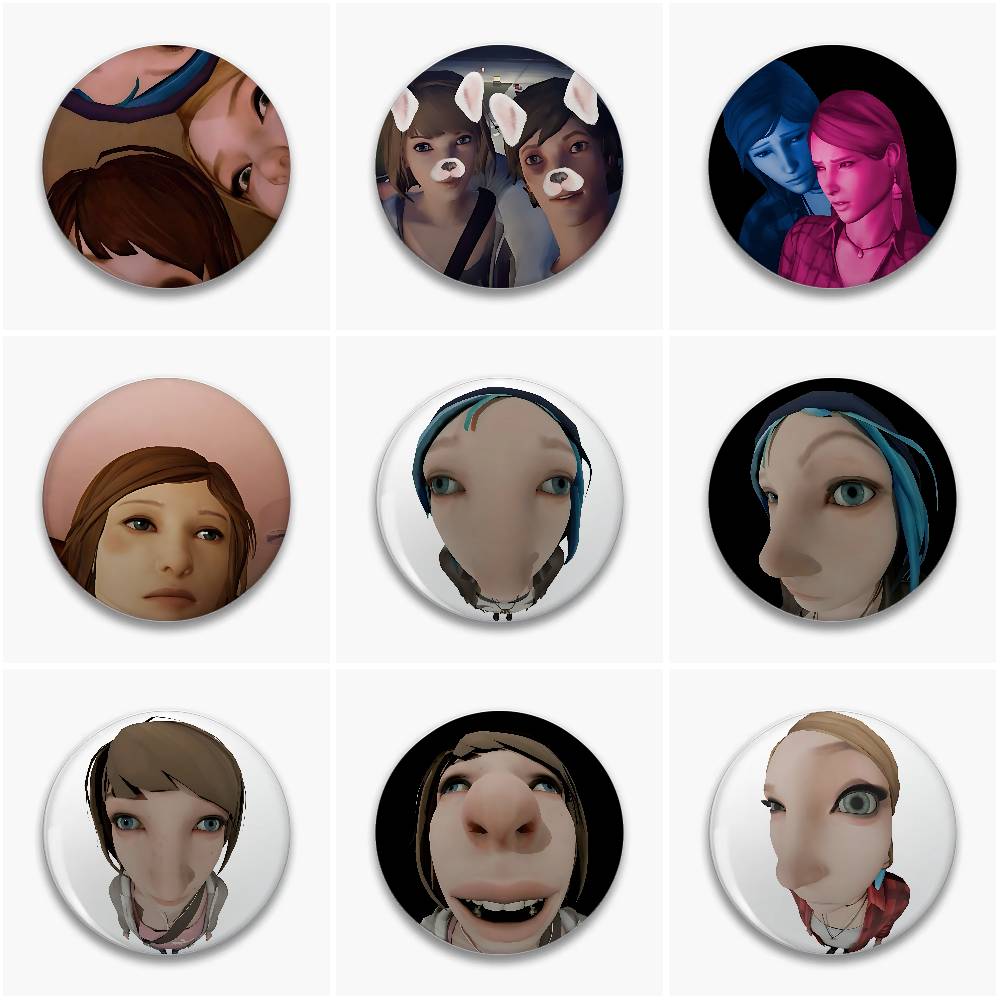 Japan Lifestyle - Game L-life Is S-strange Badges Tinplate