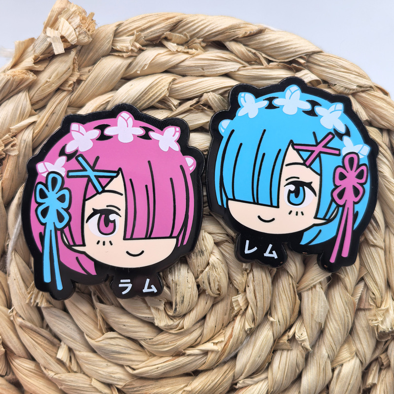 Ram Rem Metal Badges Anime Re: - Japan Lifestyle บทวิจารณ์และราคา