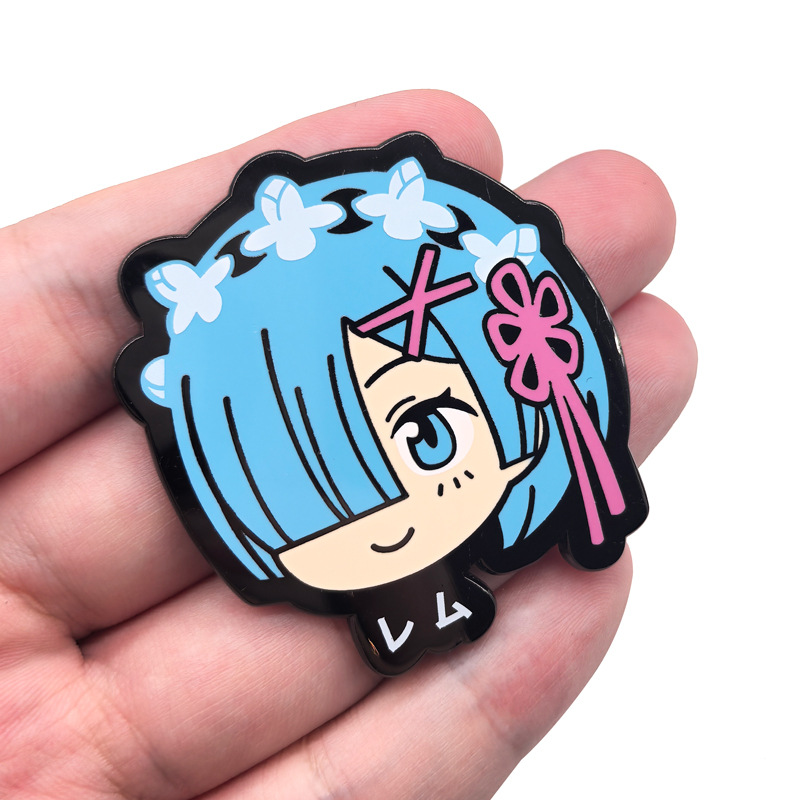 Ram Rem Metal Badges Anime Re: - Japan Lifestyle บทวิจารณ์และราคา