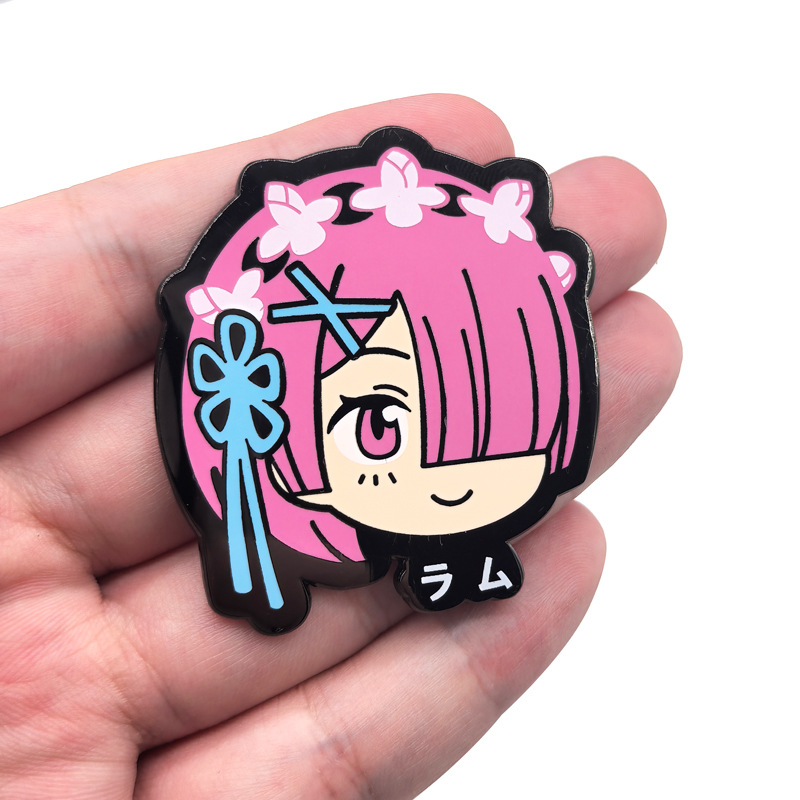 Ram Rem Metal Badges Anime Re: - Japan Lifestyle บทวิจารณ์และราคา