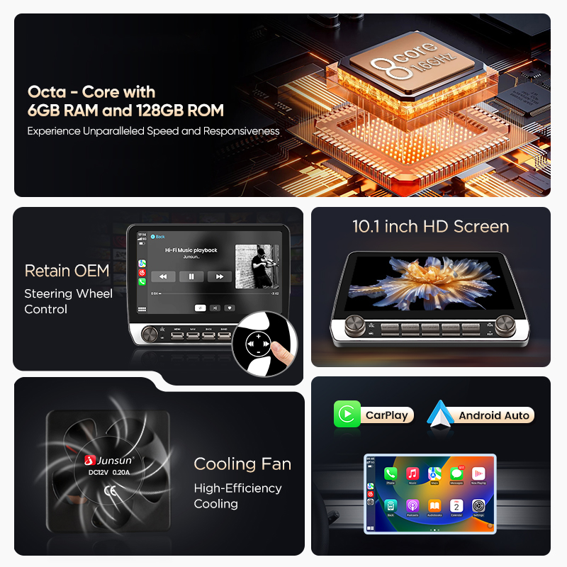 Junsun AI Voice Car Stereo Rad - Japanese Car Lifestyle บทวิจารณ์และราคา