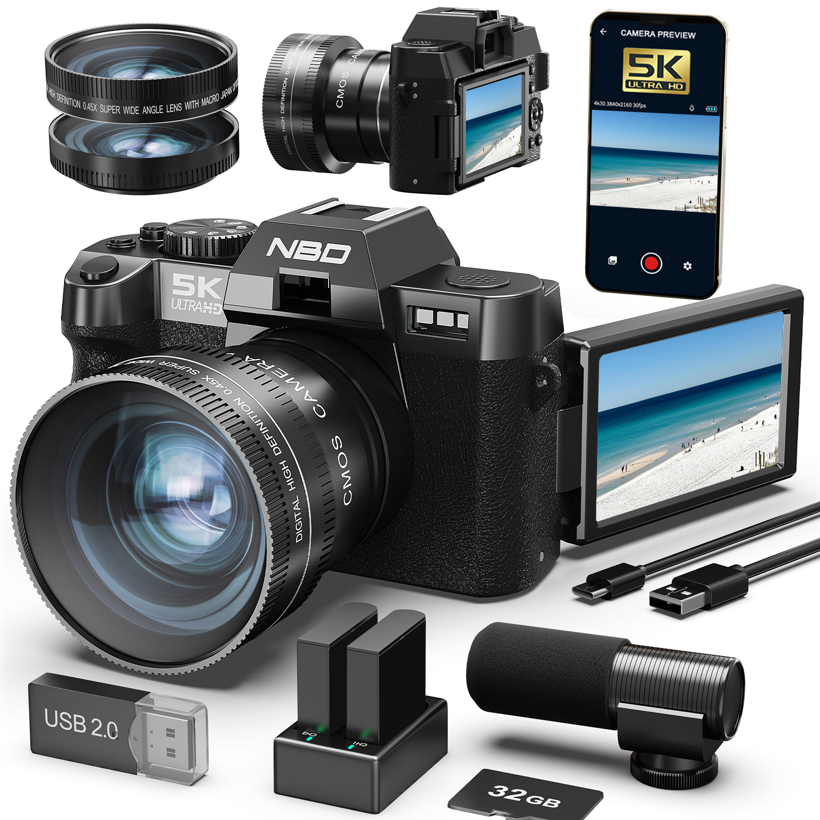 NBD Digital Cameras 5K&48MP Ph - Japanese Lifestyle In Japanese บทวิจารณ์และราคา