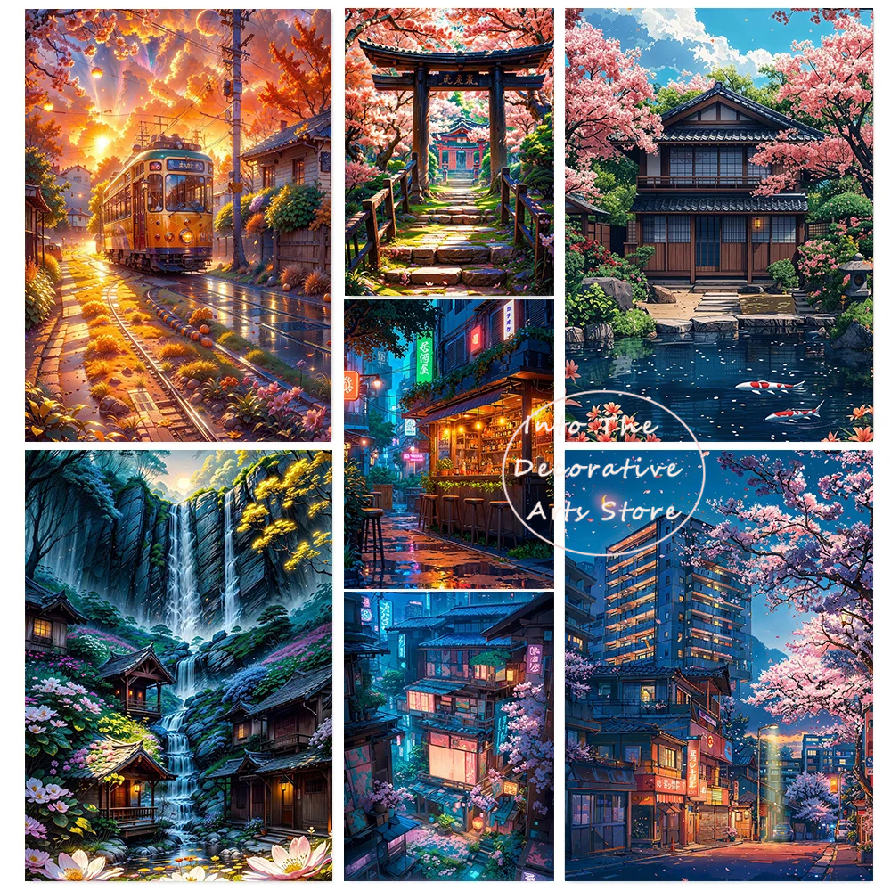 Japanese Anime Style City Life - Japanese Lifestyle Anime บทวิจารณ์และราคา
