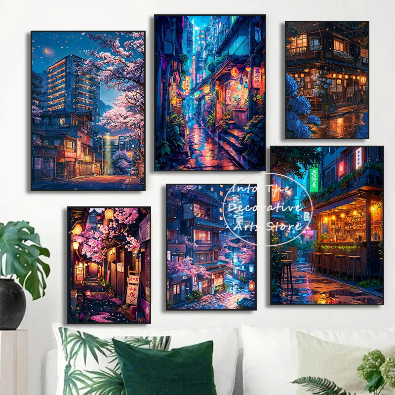 Japanese Anime Style City Life - Japanese Lifestyle Anime บทวิจารณ์และราคา