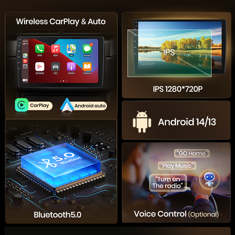 Junsun AI Voice Car Stereo Rad - Japanese Car Lifestyle บทวิจารณ์และราคา