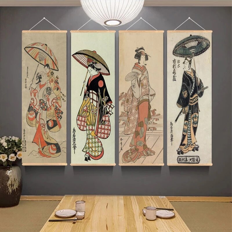 Anime Wall Scroll Poster Vinta - Japanese Lifestyle Anime บทวิจารณ์และราคา