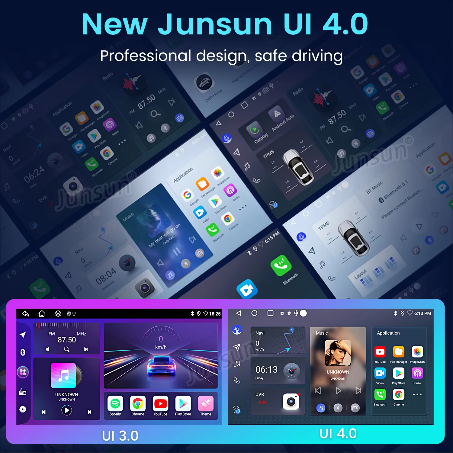 Junsun AI Voice Car Stereo Rad - Japanese Car Lifestyle บทวิจารณ์และราคา