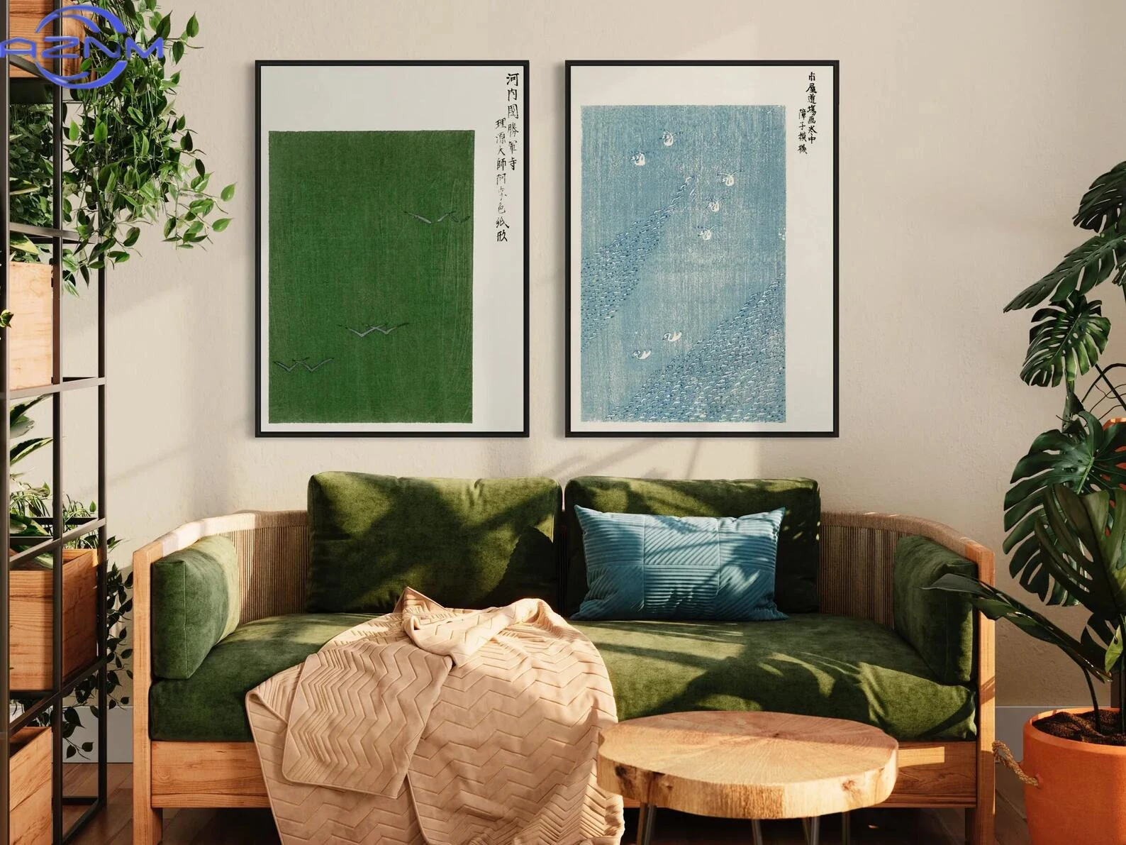 AZNM Vintage Japanese Canvas W - Japanese Lifestyle Home บทวิจารณ์และราคา