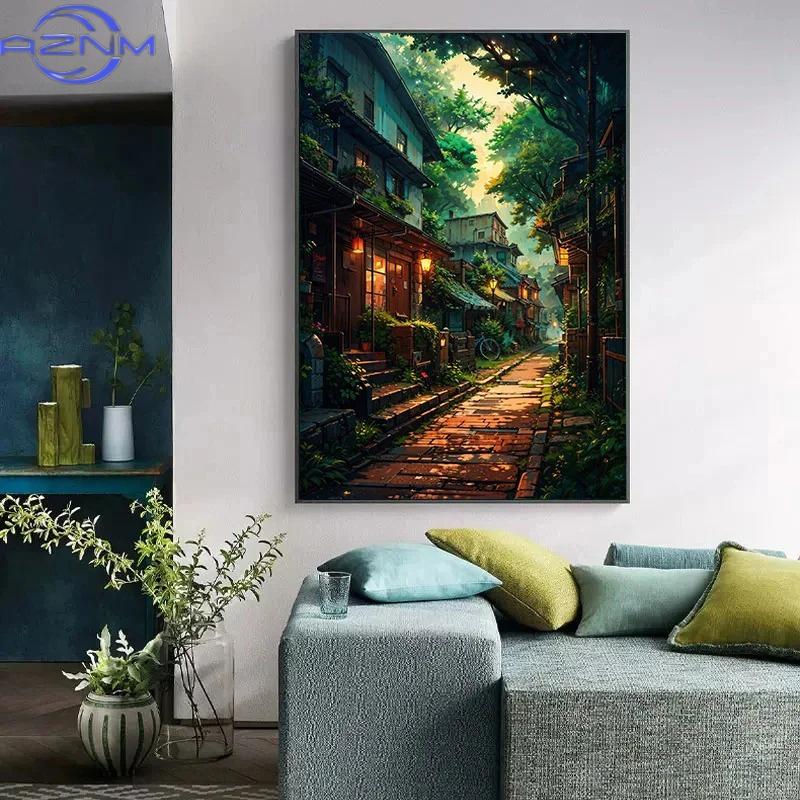 AZNM Japanese Street Scenery C - Japanese Lifestyle Home บทวิจารณ์และราคา
