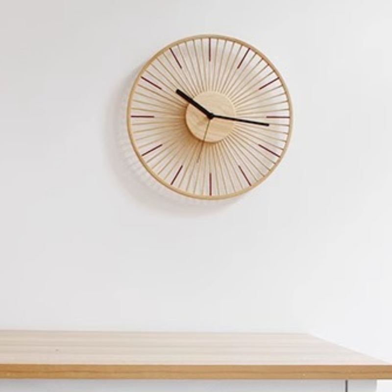 Japanese Simple Wall Clock Hig - Japanese Lifestyle Home บทวิจารณ์และราคา